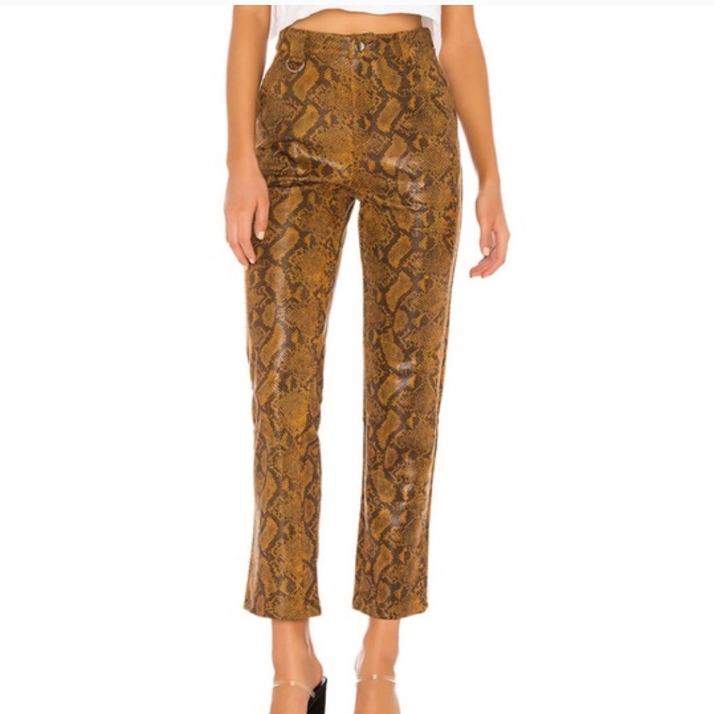 Revolve Felix Pant in Mustard (H:ours)